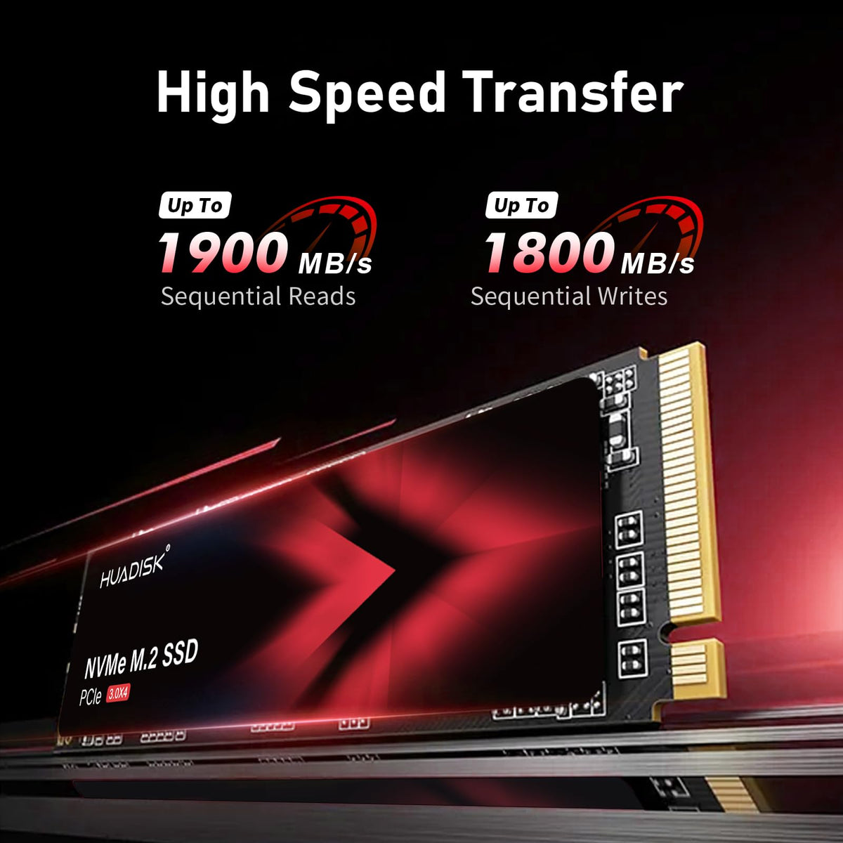 M.2 NVMe SSD 512GB Gen3x4 Internal Solid State Drive with Heatsink Q9712