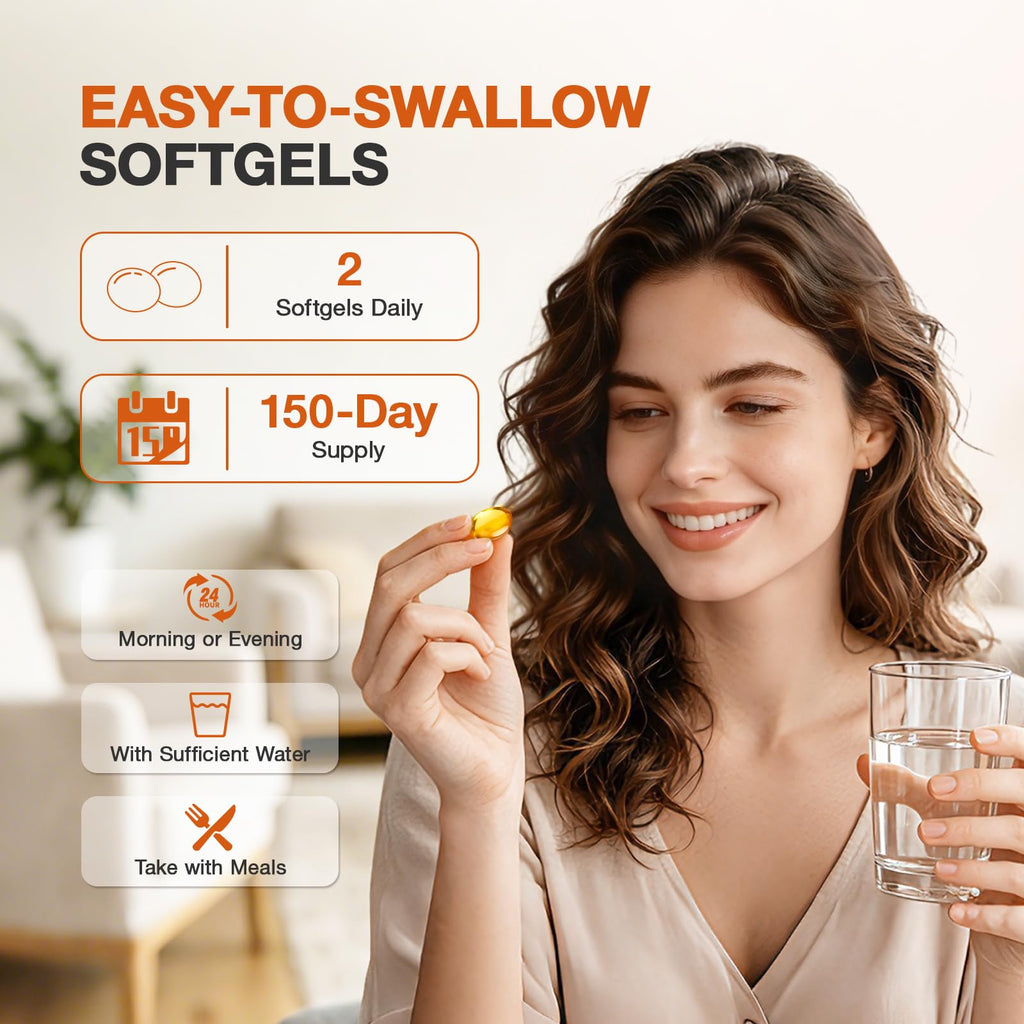 Odorless Garlic Capsules 10,000mg 300 Softgels H12436