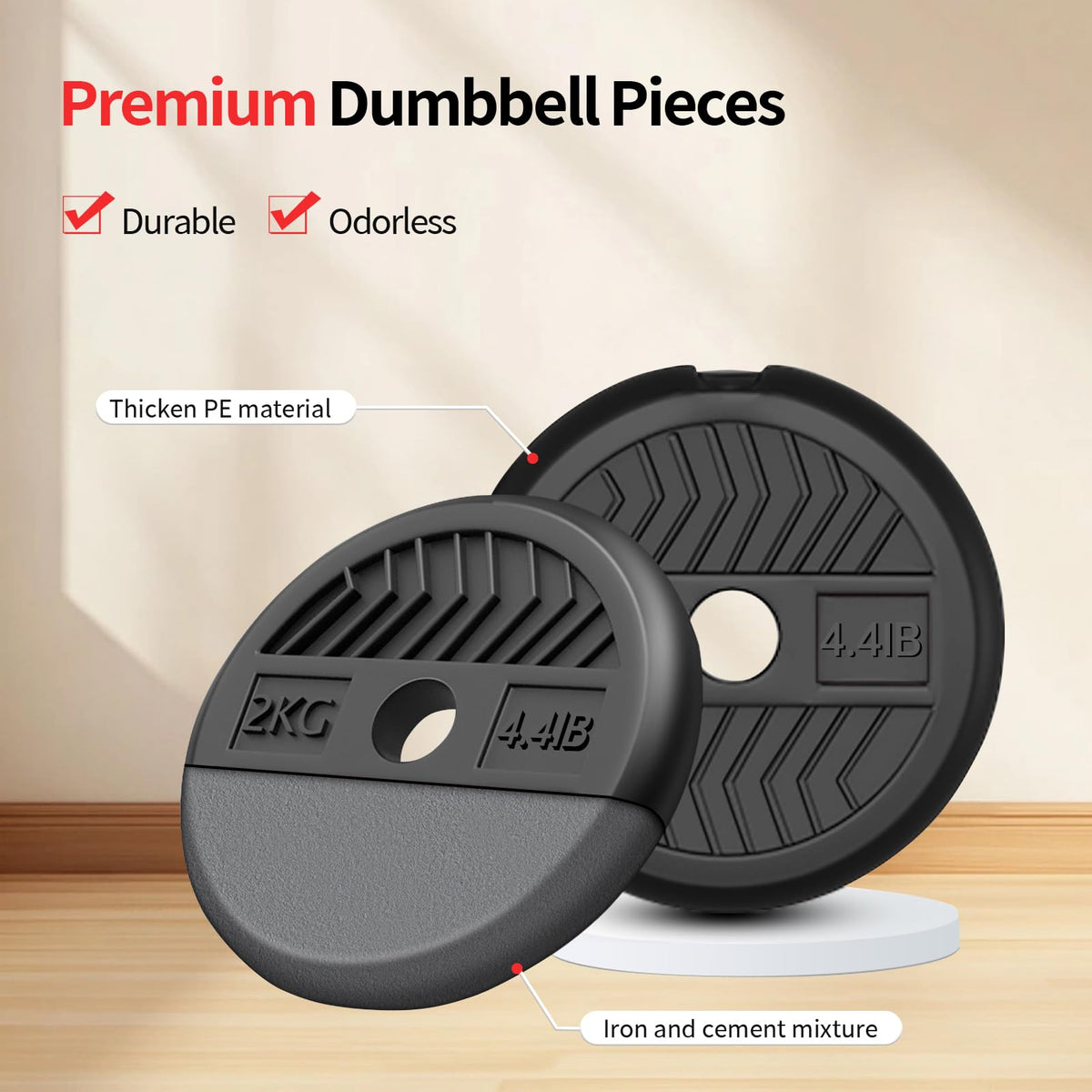 Adjustable Dumbbells Free Weight Set with Connector X44560
