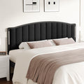 Upholstered Tufting Headboard Queen Size with Lights E84038