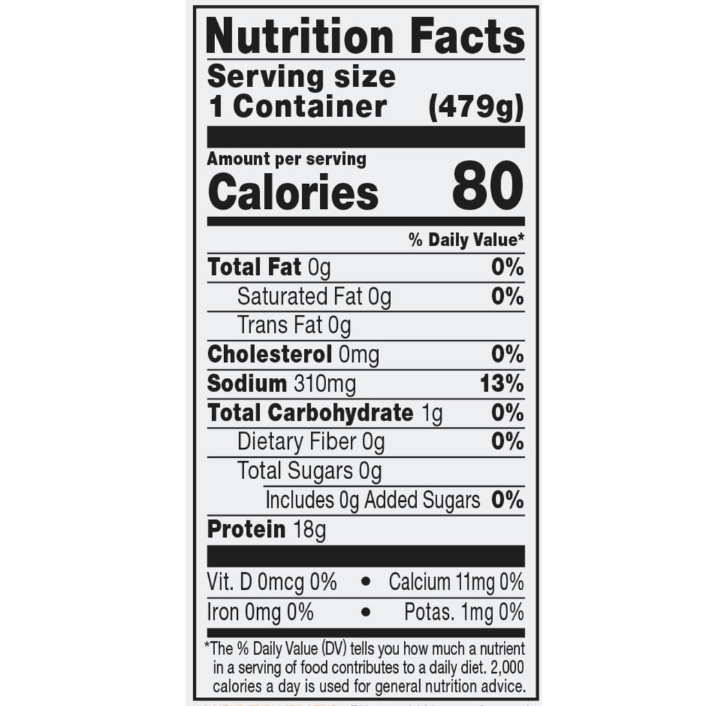 Organic Chicken Bone Broth No Salt Added 16.9oz 6 Pack J850678
