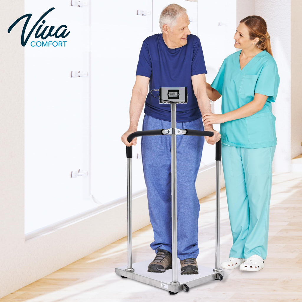 Medical Grade Digital Scale with Handles 660 lb Weight Capacity S1757