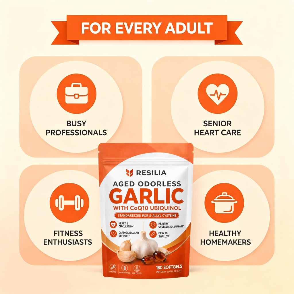Aged Garlic Supplement 180 Softgels 1200mg M831