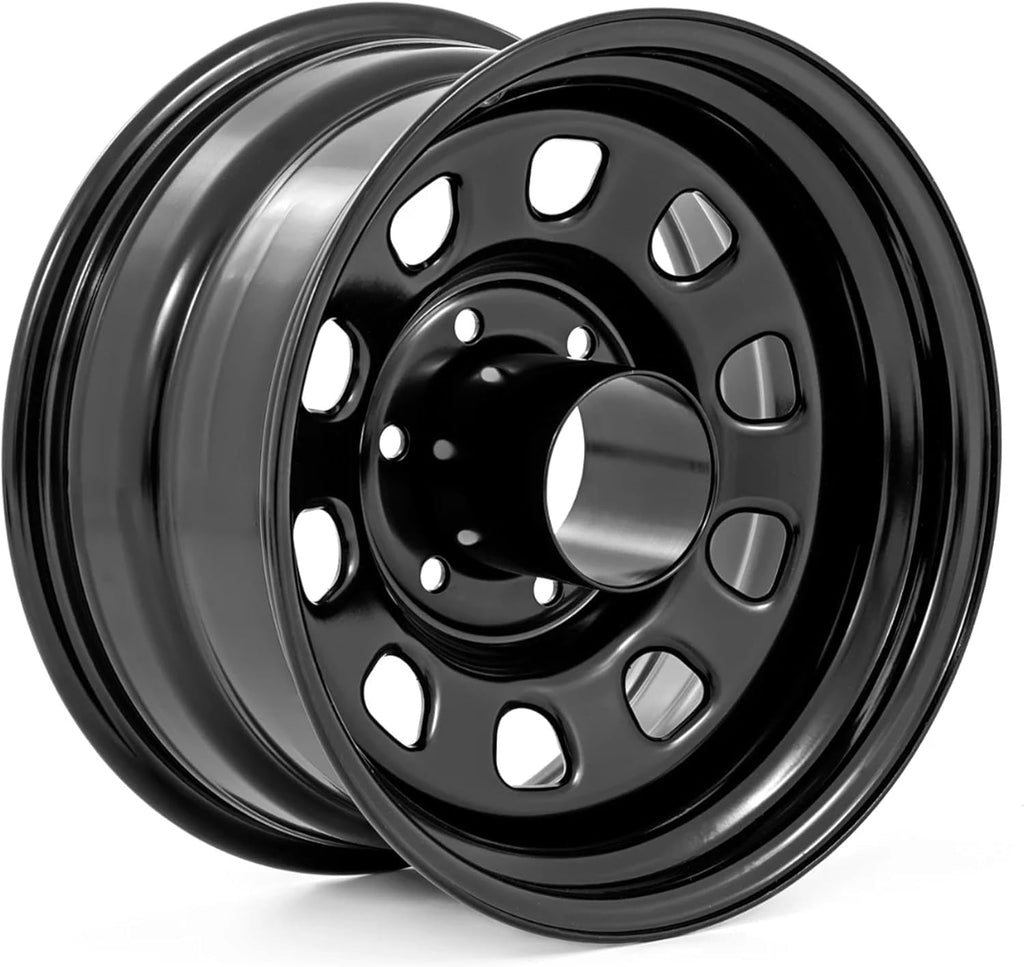 Black Steel Wheel 16x8 5x5.5 Bolt Pattern D131