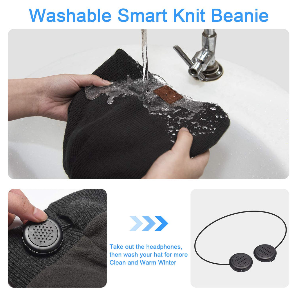 Bluetooth Knit Winter Cap with Microphone L915
