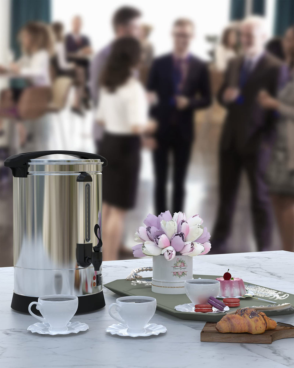 100 Cup Stainless Steel Electric Coffee Urn Y55893