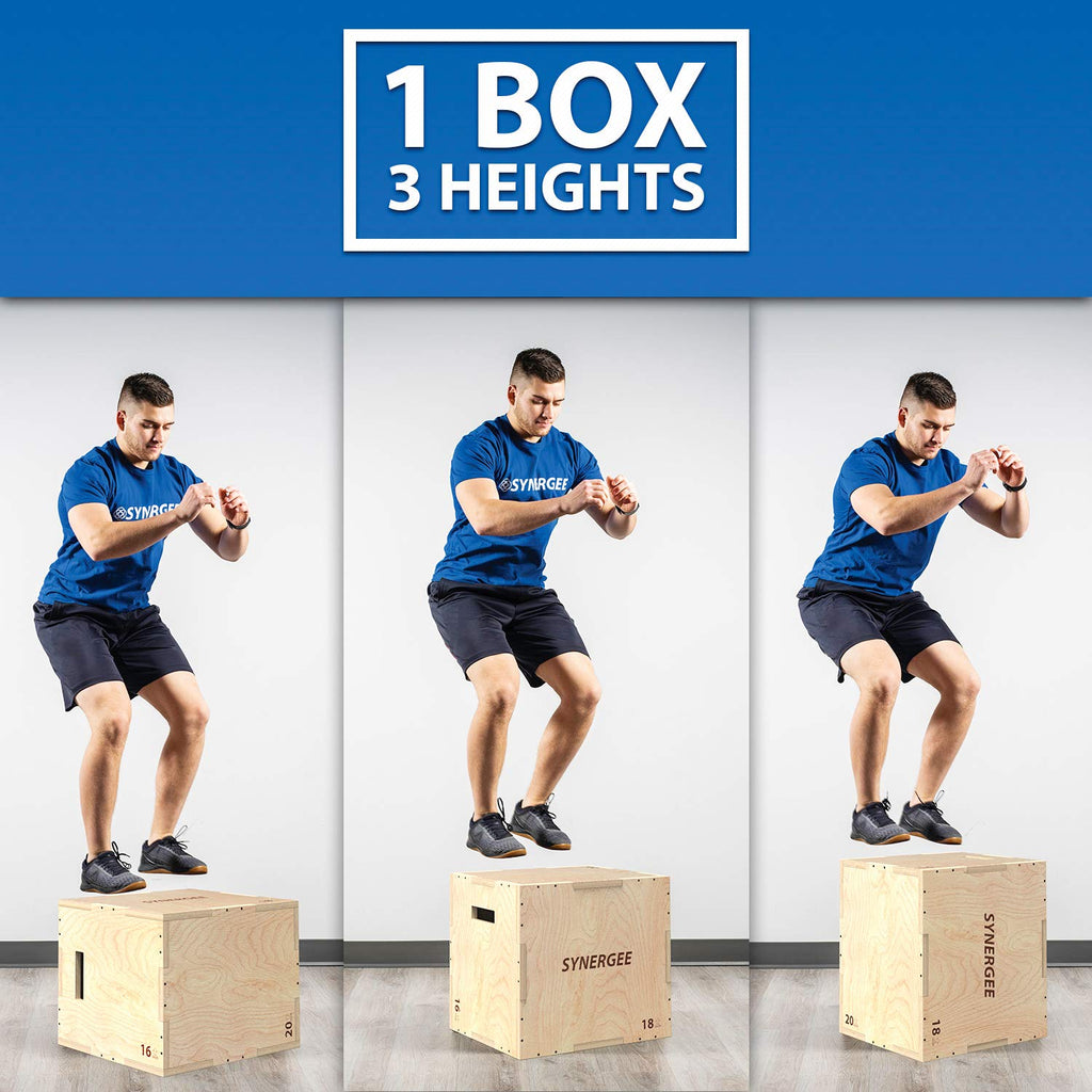 3 in 1 Wood Plyo Box D3469