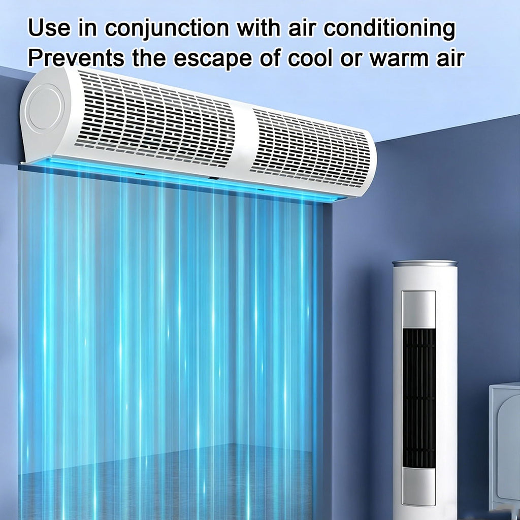 Wall Mounted Air Curtains Dual Speed Control 220V T208