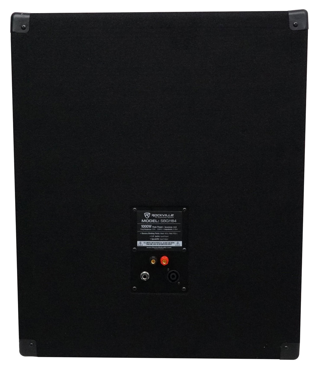 18" Passive DJ Subwoofer 4 Ohm MDF W48591