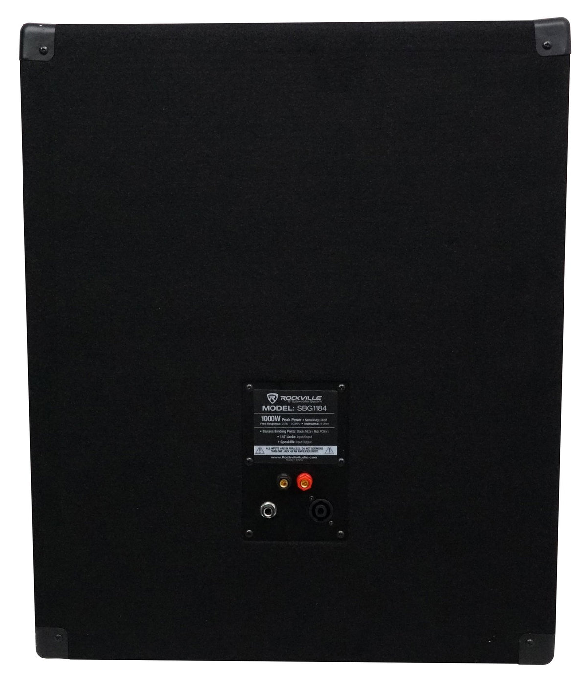 18" Passive DJ Subwoofer 4 Ohm MDF W48591
