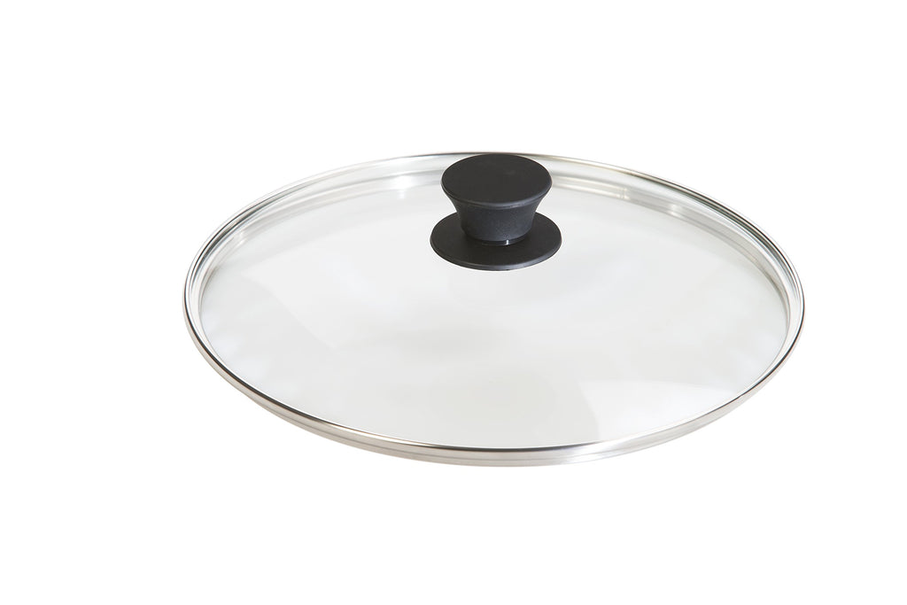 Cast Iron Deep Skillet with Tempered Glass Lid M5554