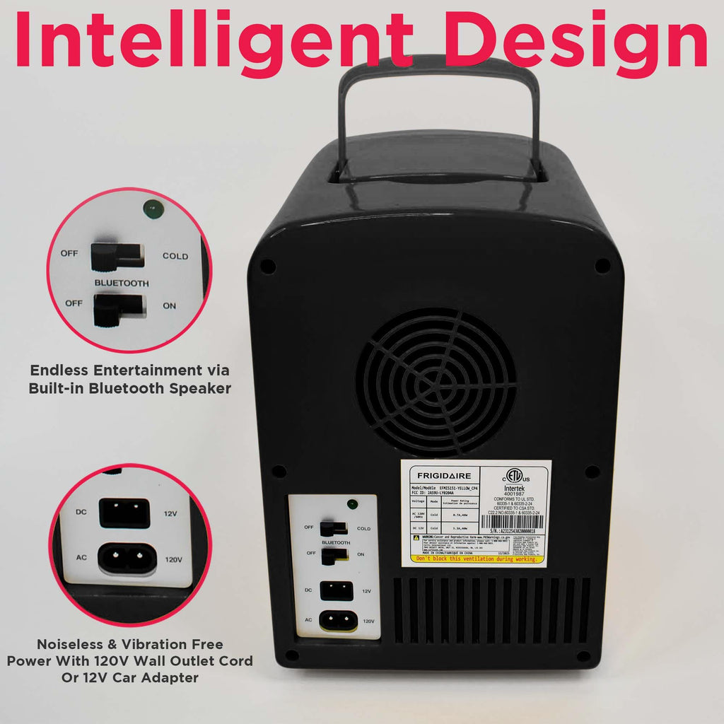 6 Can Retro Mini Portable Personal Fridge/Cooler V581