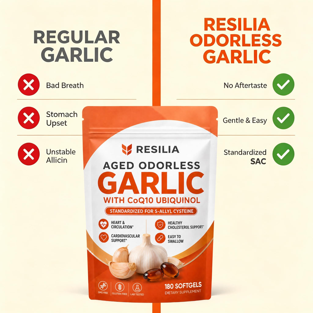 Aged Garlic Supplement 180 Softgels 1200mg M831