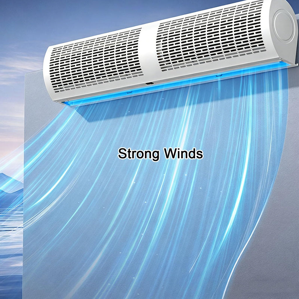 Wall Mounted Air Curtains Dual Speed Control 220V T208