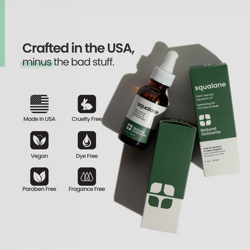 100% Plant Derived Squalane Oil 1 oz X1100