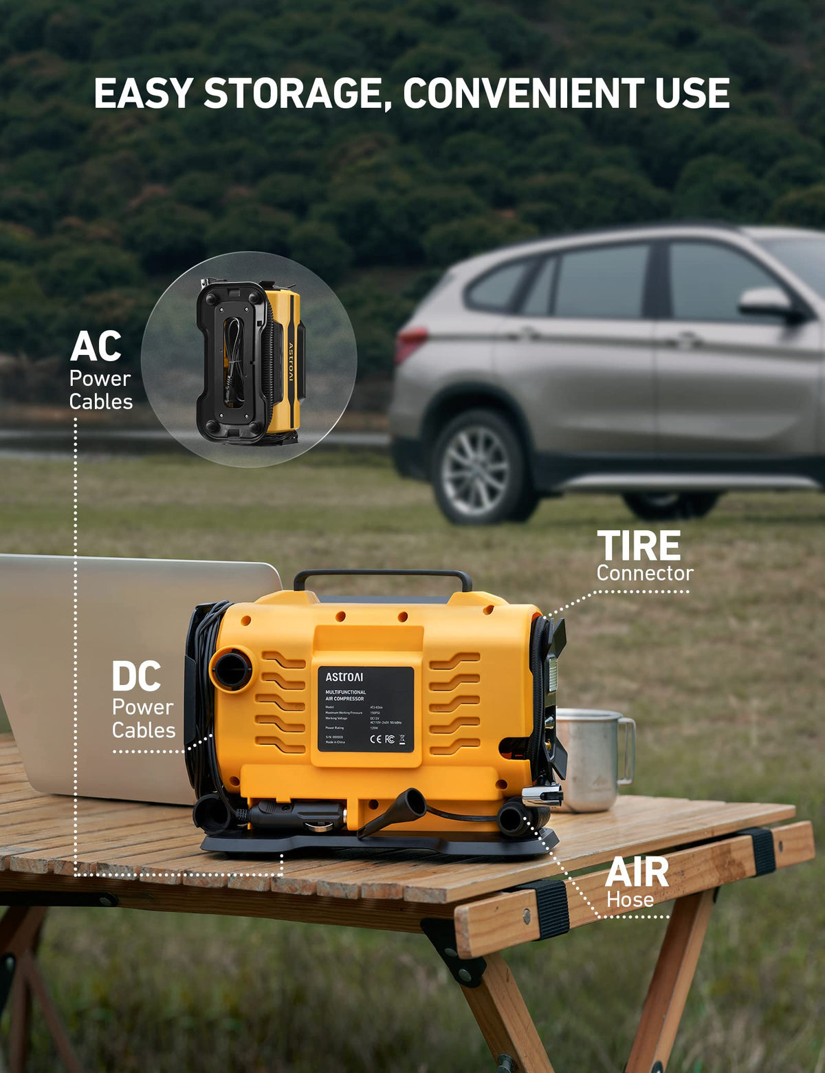 Portable Air Compressor B609