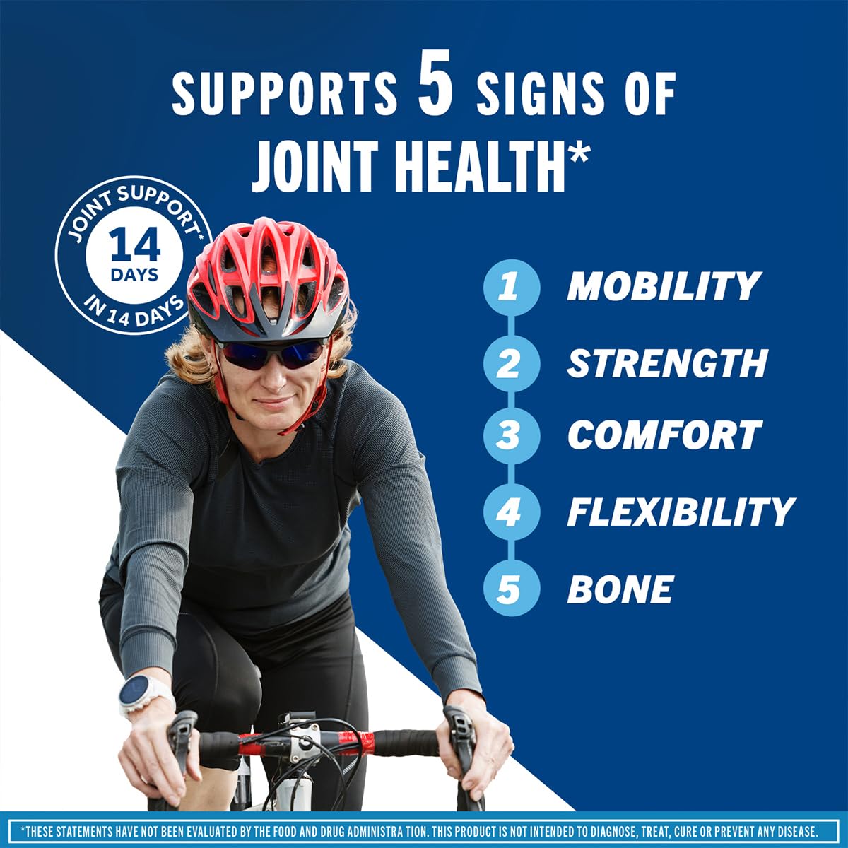 Glucosamine Chondroitin MSM Vitamin D3 Joint Support Supplement 120 Tablets 2 Pack U911744