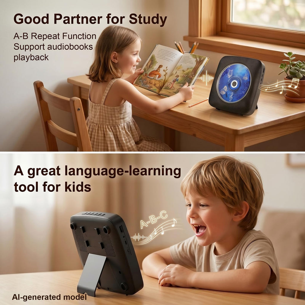 Portable Bluetooth CD Player S22734