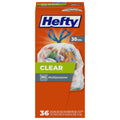 Clear 30 Gallon Trash Bags, 36 Count R879