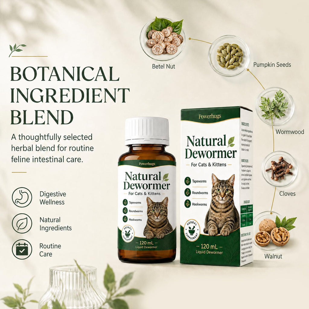 Broad Spectrum Cat Dewormer for Tapeworm, Roundworm & Hookworm U136