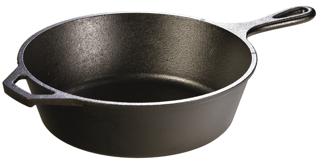 Cast Iron Deep Skillet with Tempered Glass Lid M5554