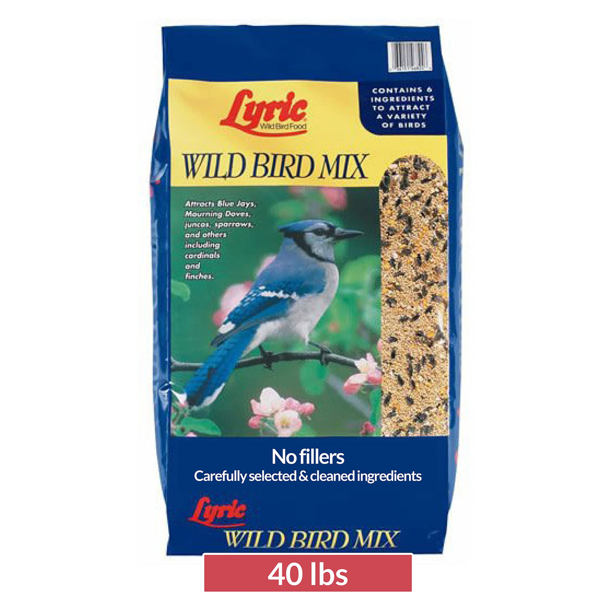 Wild Bird Seed with Nuts and Sunflower Seeds, 20 lb. and 40 lb. Bags S5364