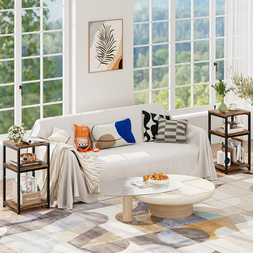 3 Tiers Shelf Side Table P29455