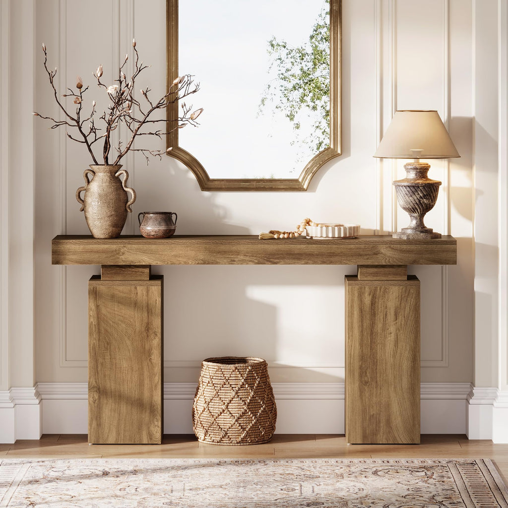 63-Inch Farmhouse Console Table K245085