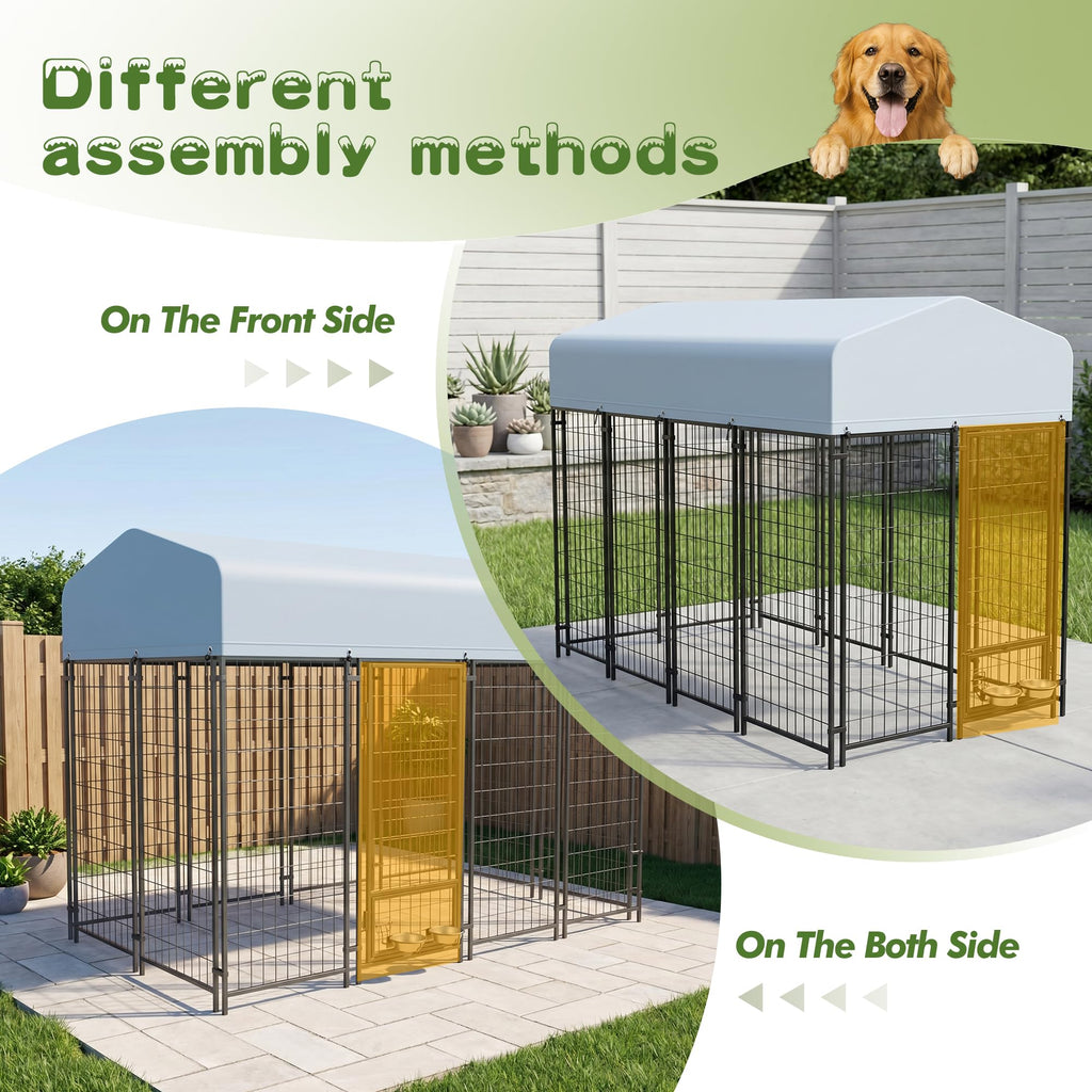 8x4x6 FT Dog Kennel E9699