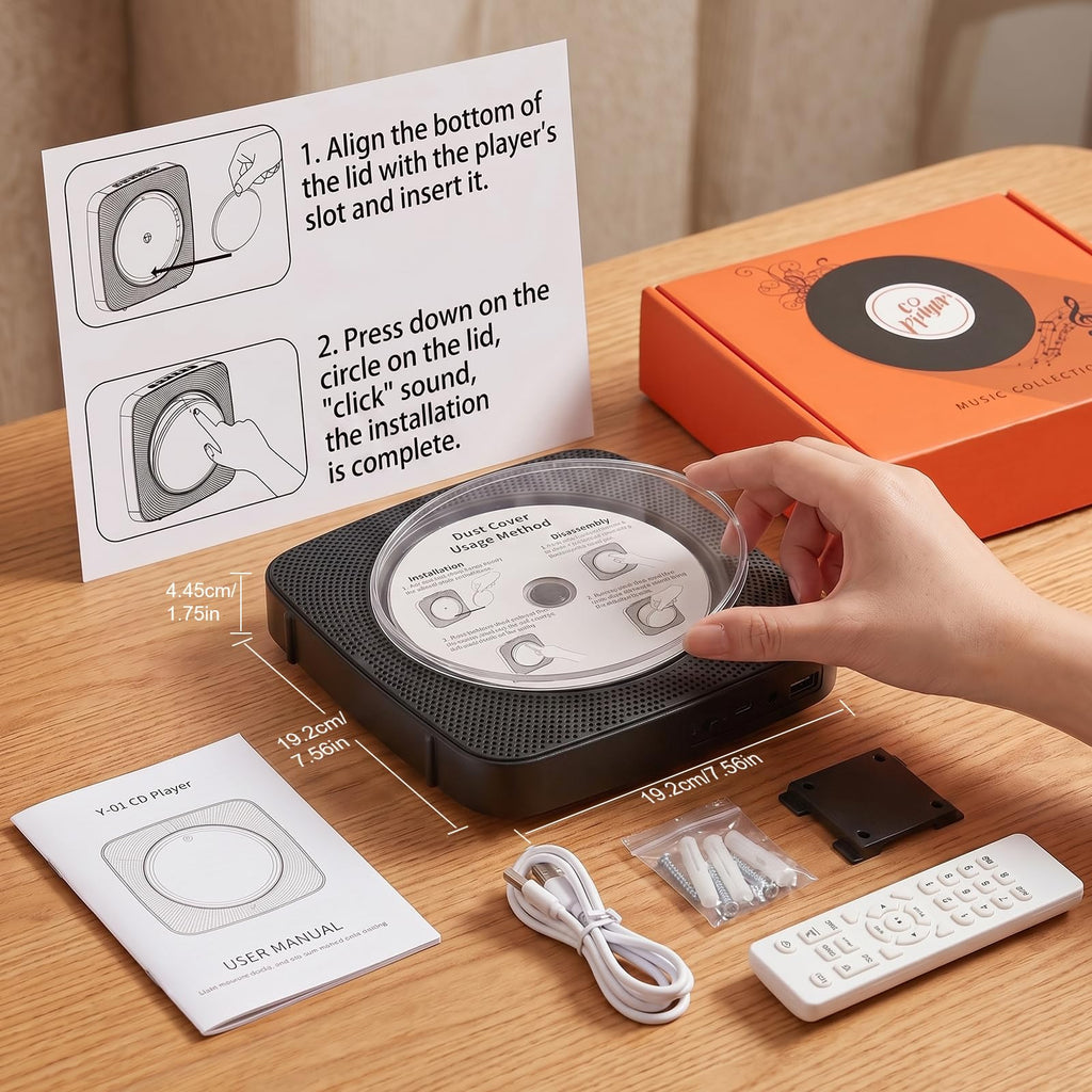 Portable Bluetooth CD Player S22734