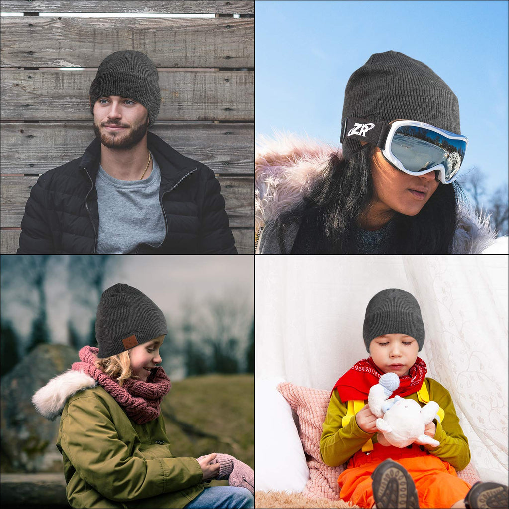 Bluetooth Knit Winter Cap with Microphone L915