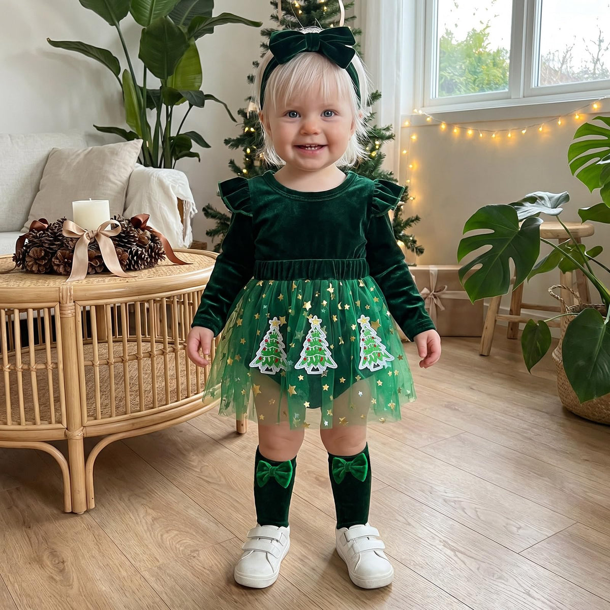Newborn Baby Girl Tulle Romper Dress Q7906