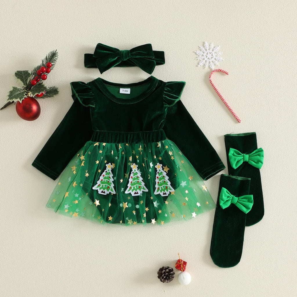 Newborn Baby Girl Tulle Romper Dress Q7906