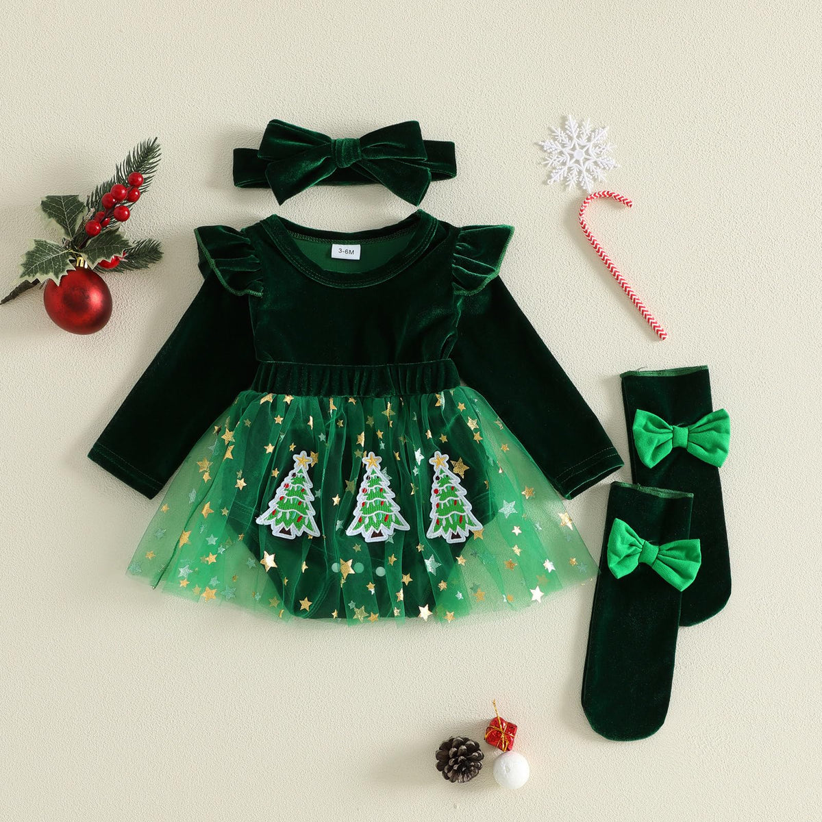 Newborn Baby Girl Tulle Romper Dress Q7906