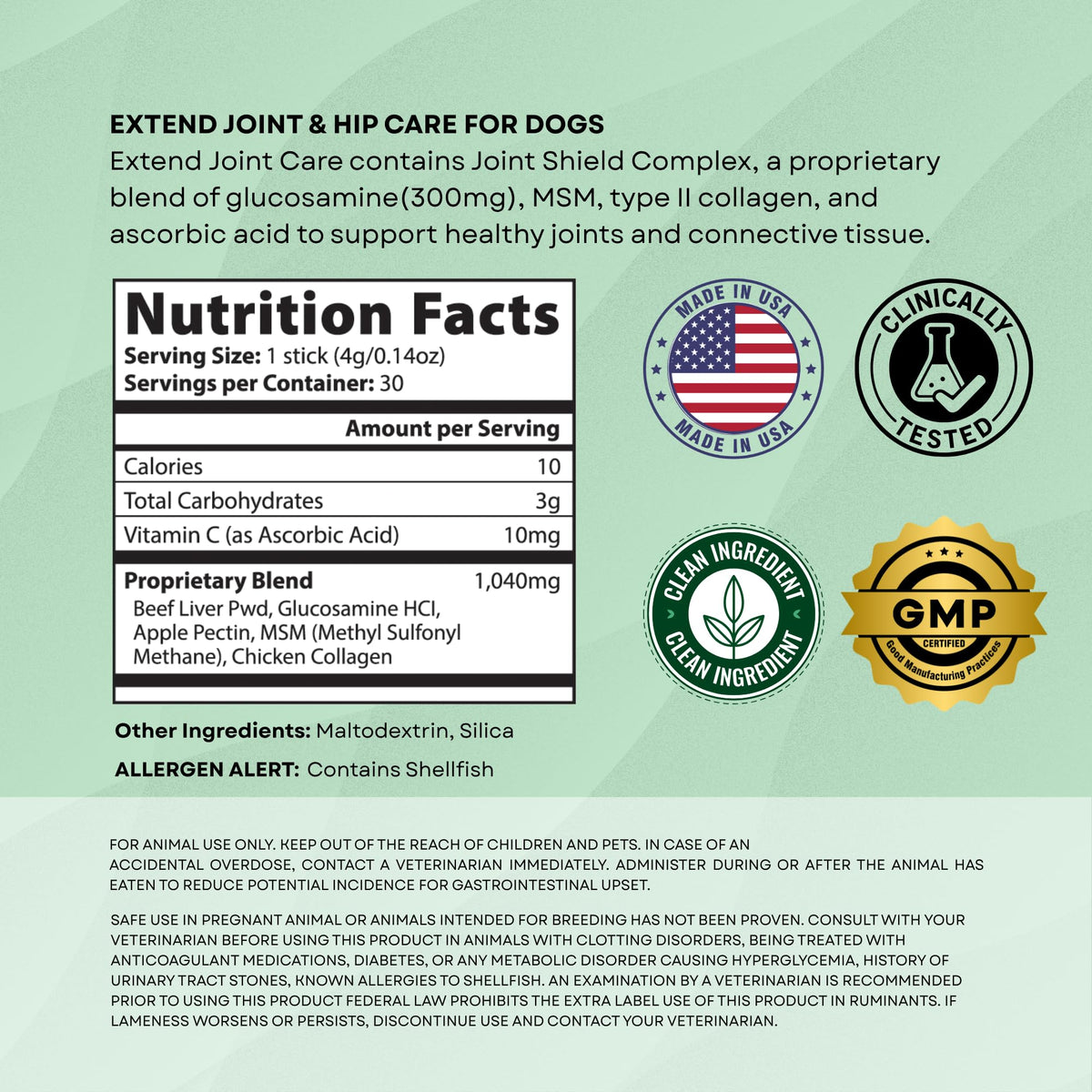 Dog Joint Supplement with Glucosamine A52469