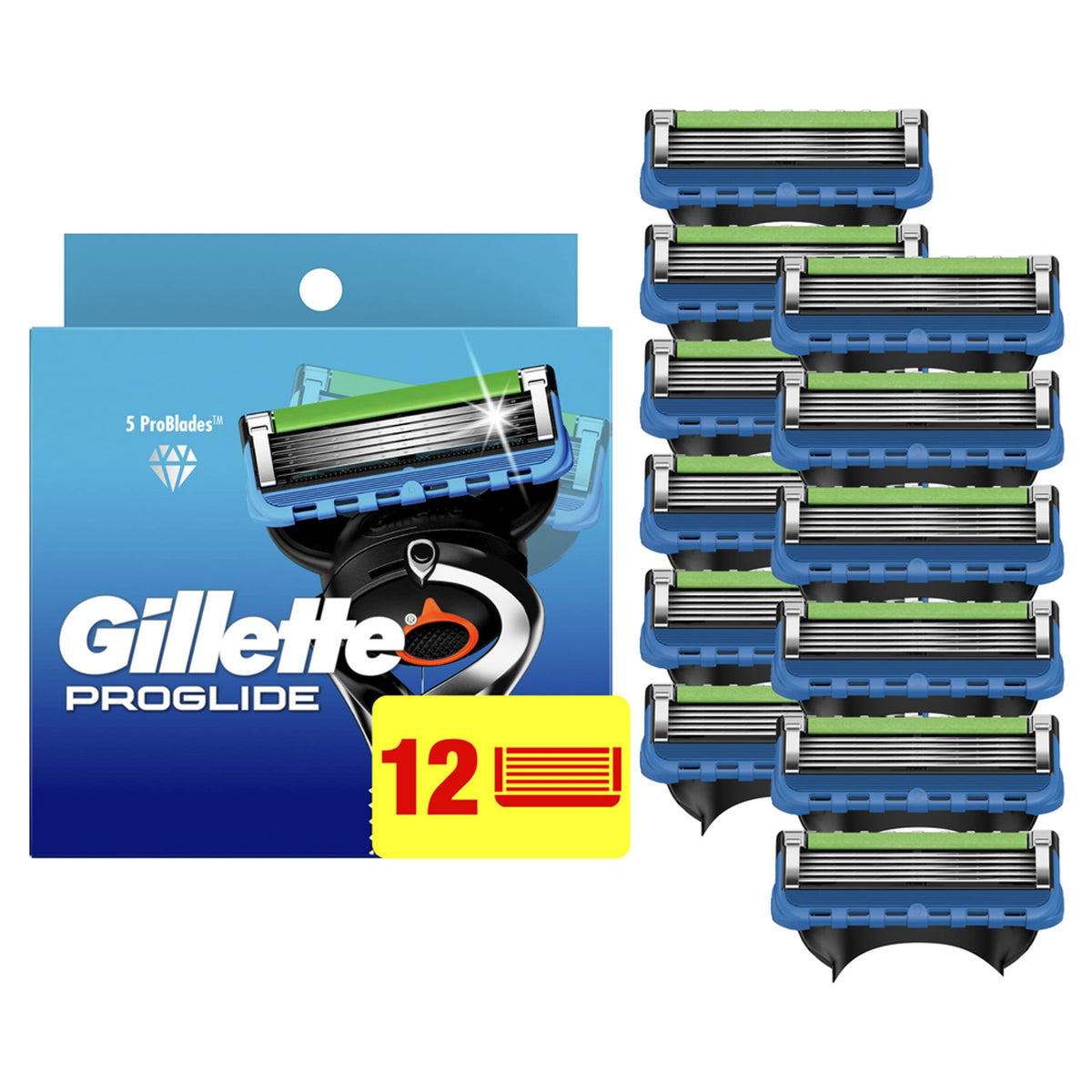 12 Count Razor Blade Refills I32766