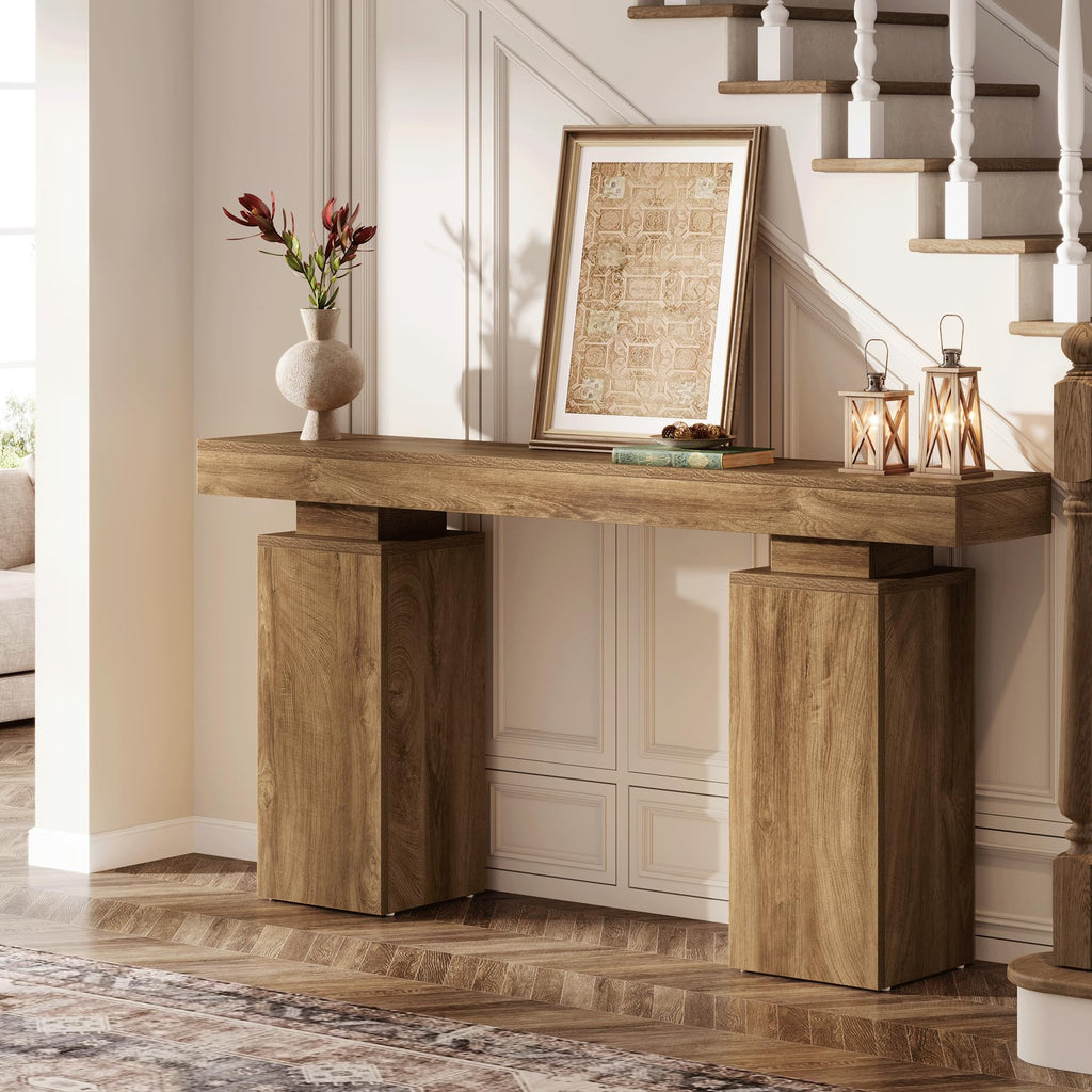 63-Inch Farmhouse Console Table K245085