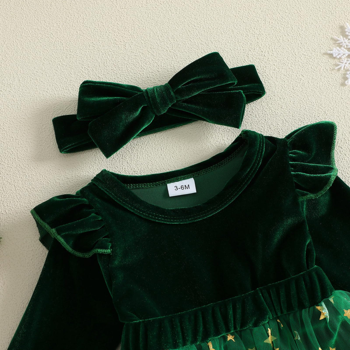 Newborn Baby Girl Tulle Romper Dress Q7906