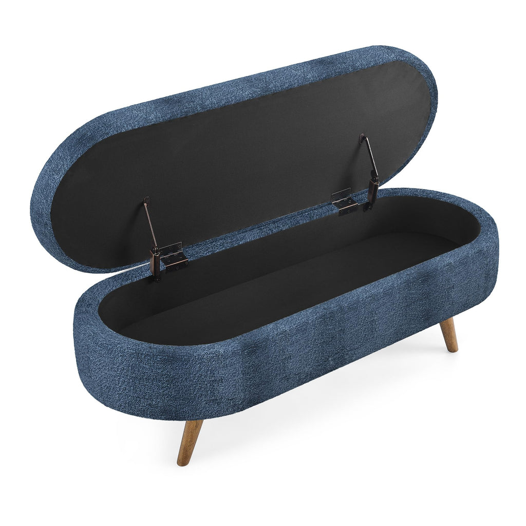 Oval Storage Bench M815