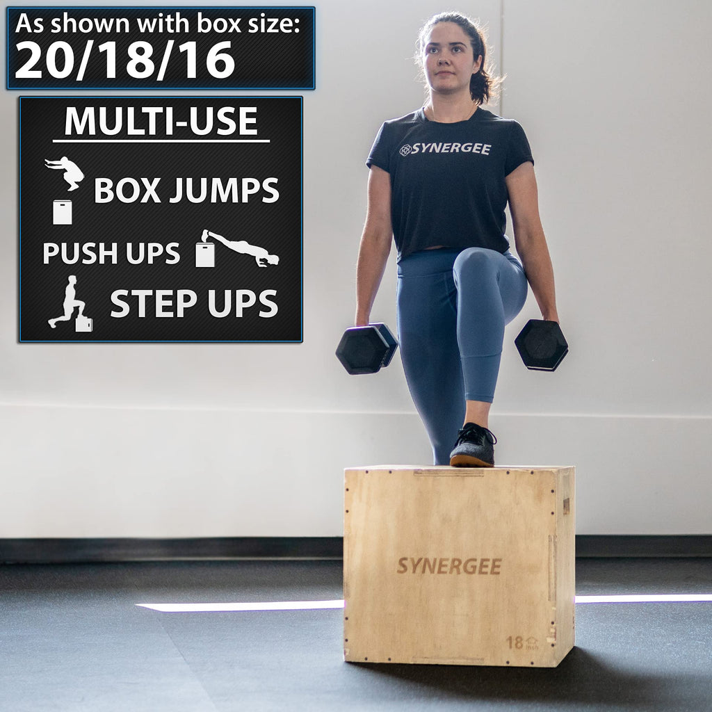 3 in 1 Wood Plyo Box D3469