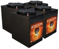 4 6V 225Ah AGM Deep Cycle Batteries N299162