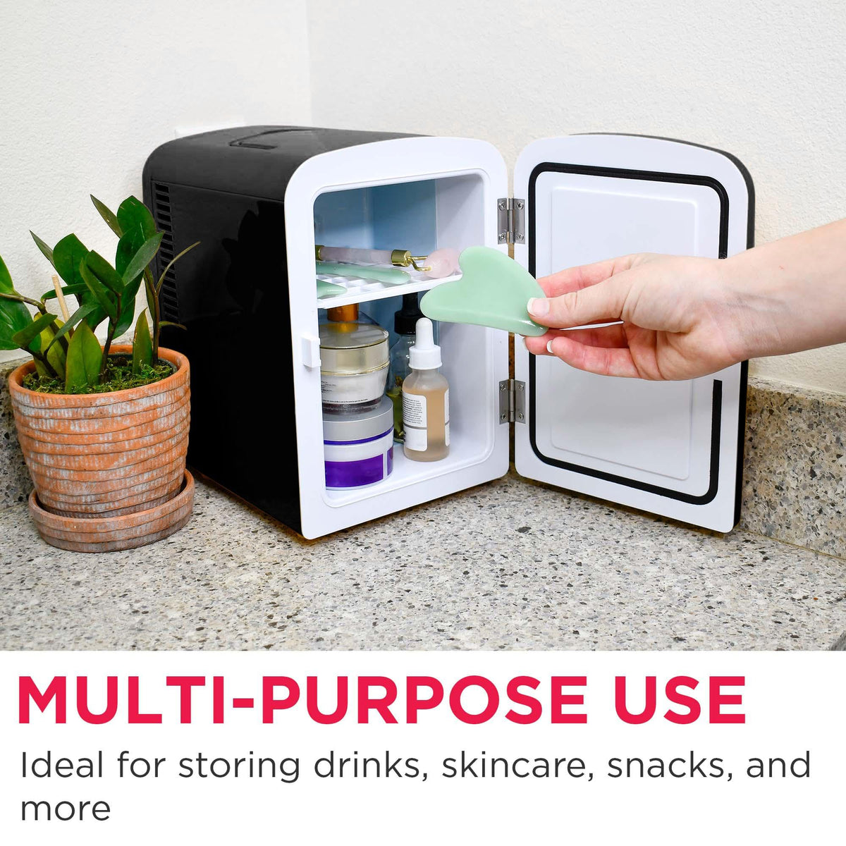 6 Can Retro Mini Portable Personal Fridge/Cooler V581