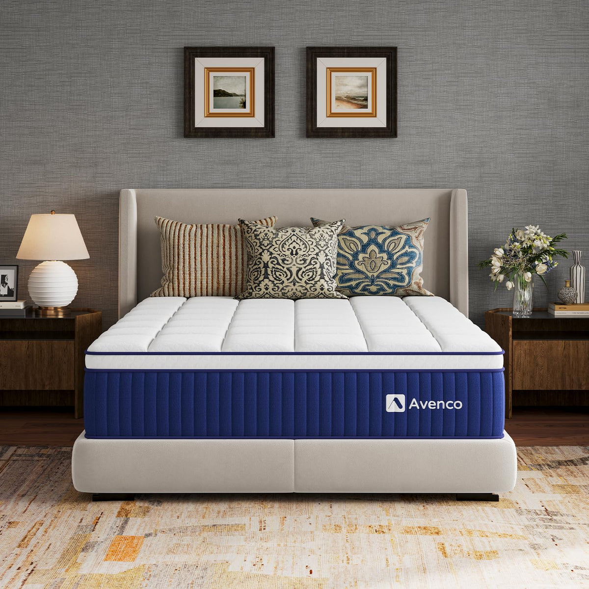 12 Inch Full Size Hybrid Gel Memory Foam Mattress L64552