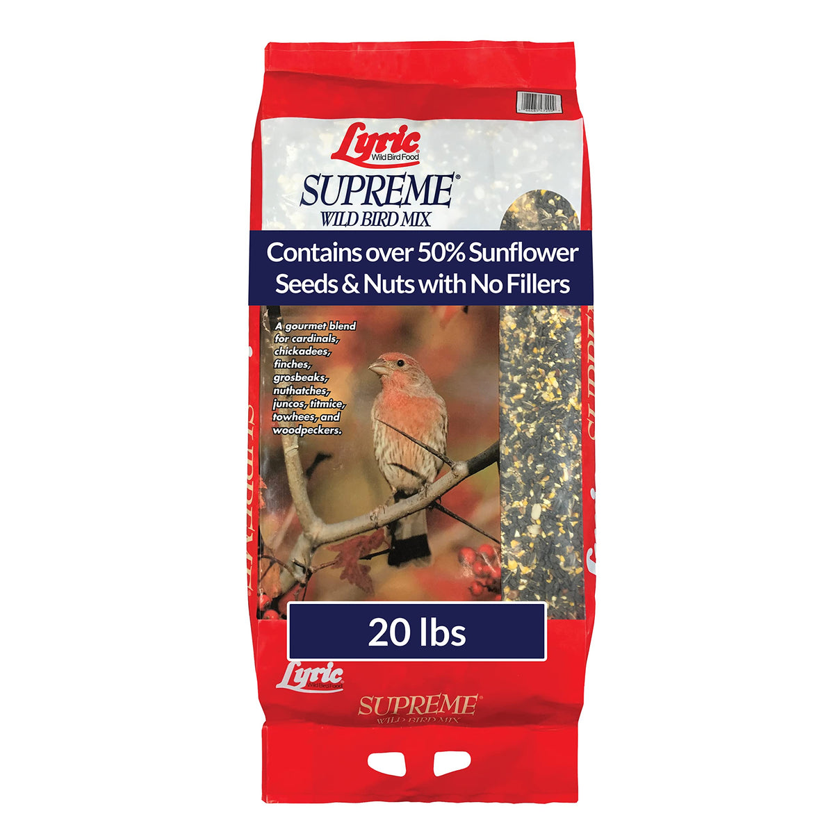 Wild Bird Seed with Nuts and Sunflower Seeds, 20 lb. and 40 lb. Bags S5364