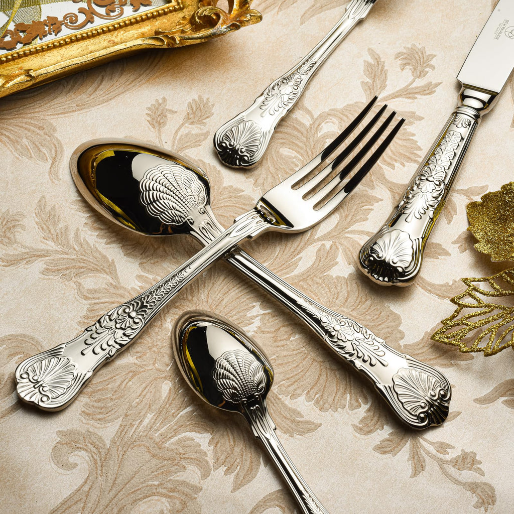 60 Piece 18 10 Stainless Steel Silverware Set A866442