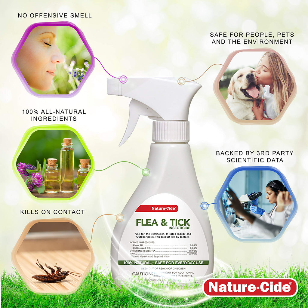 All Natural Flea and Tick Spray 8 oz Y666572