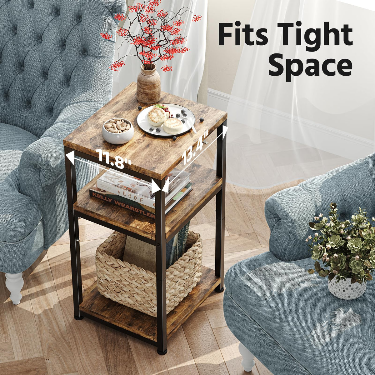 3 Tiers Shelf Side Table P29455